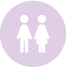 女性も男性も歓迎