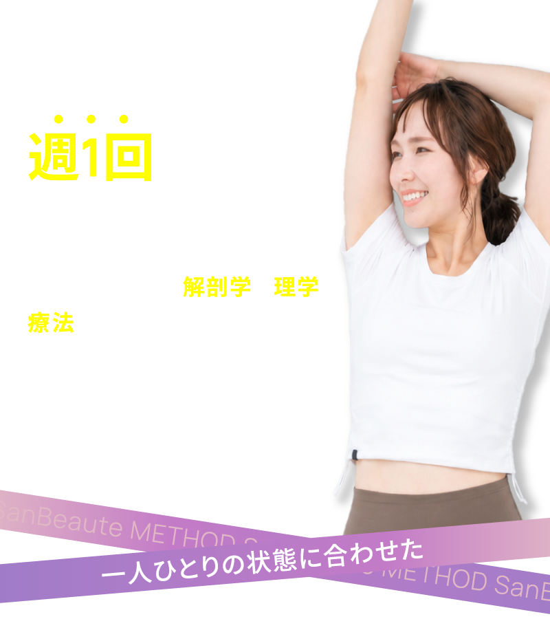 マッサージとジムに通うより週1回のピラティス！