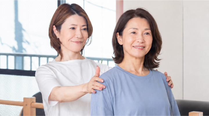 POINT 01 理学療法士監修協力身体の仕組みを知るプロの視点